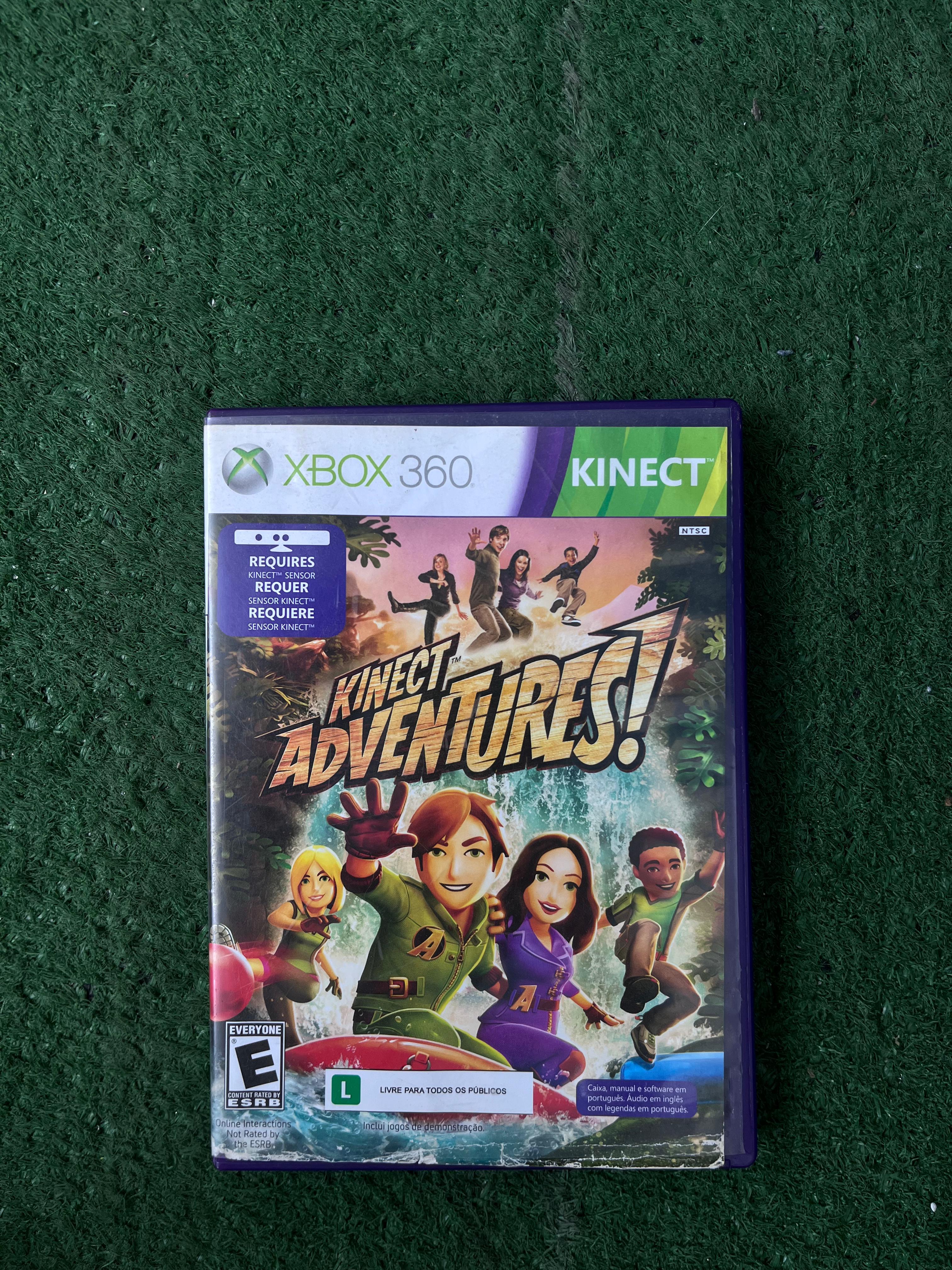 KINECT ADVENTURES SEMINOVO -XBOX 360