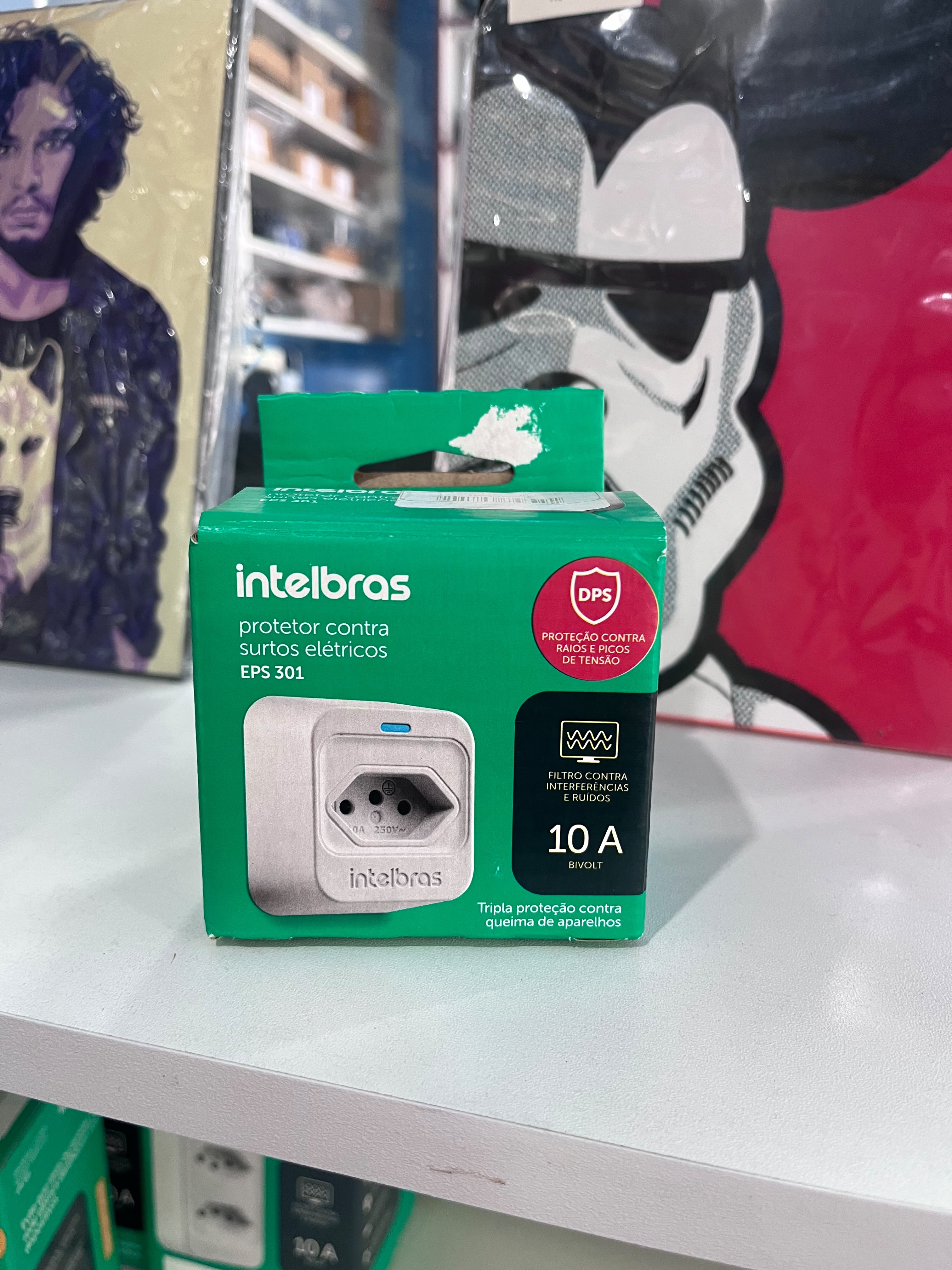 PROTETOR CONTRA SURTOS ELÉTRICOS