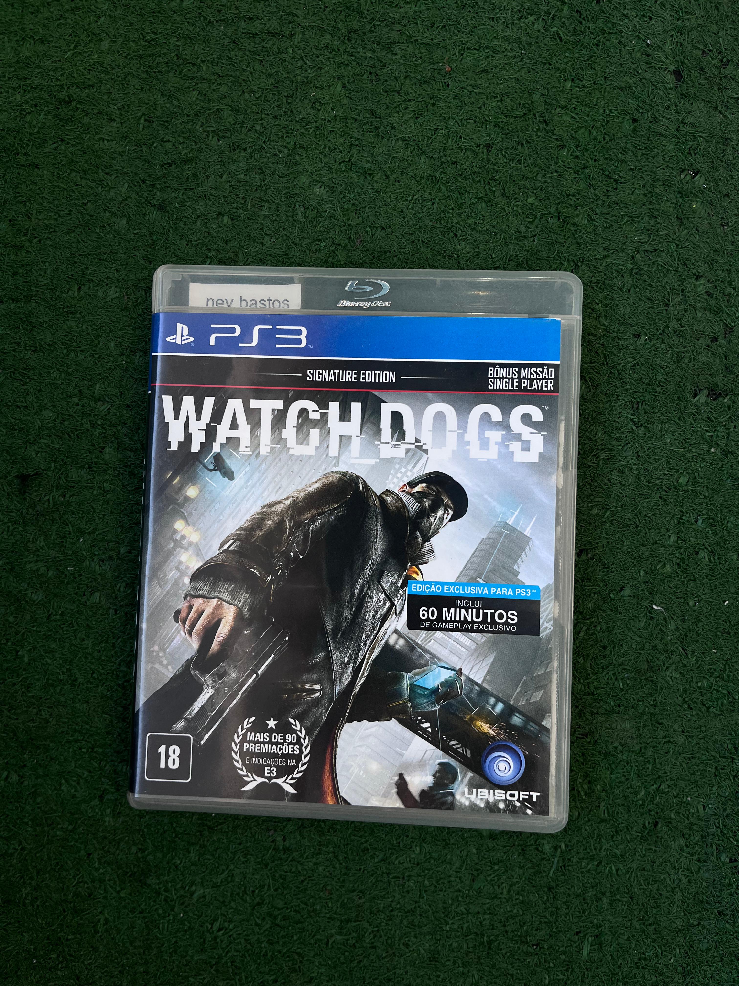 WATCH DOGS SEMINOVO-PS3