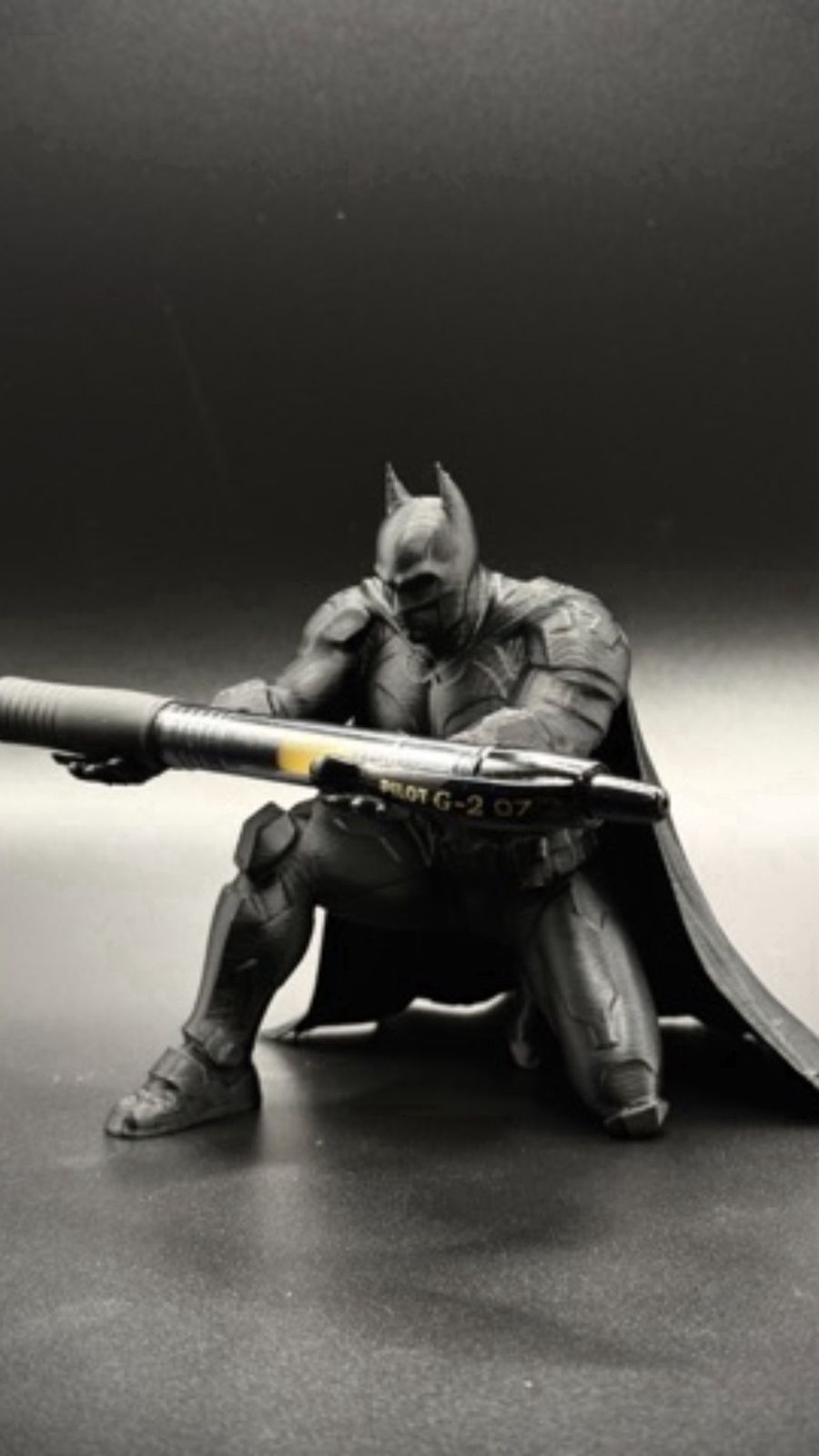 Suporte de caneta do Batman