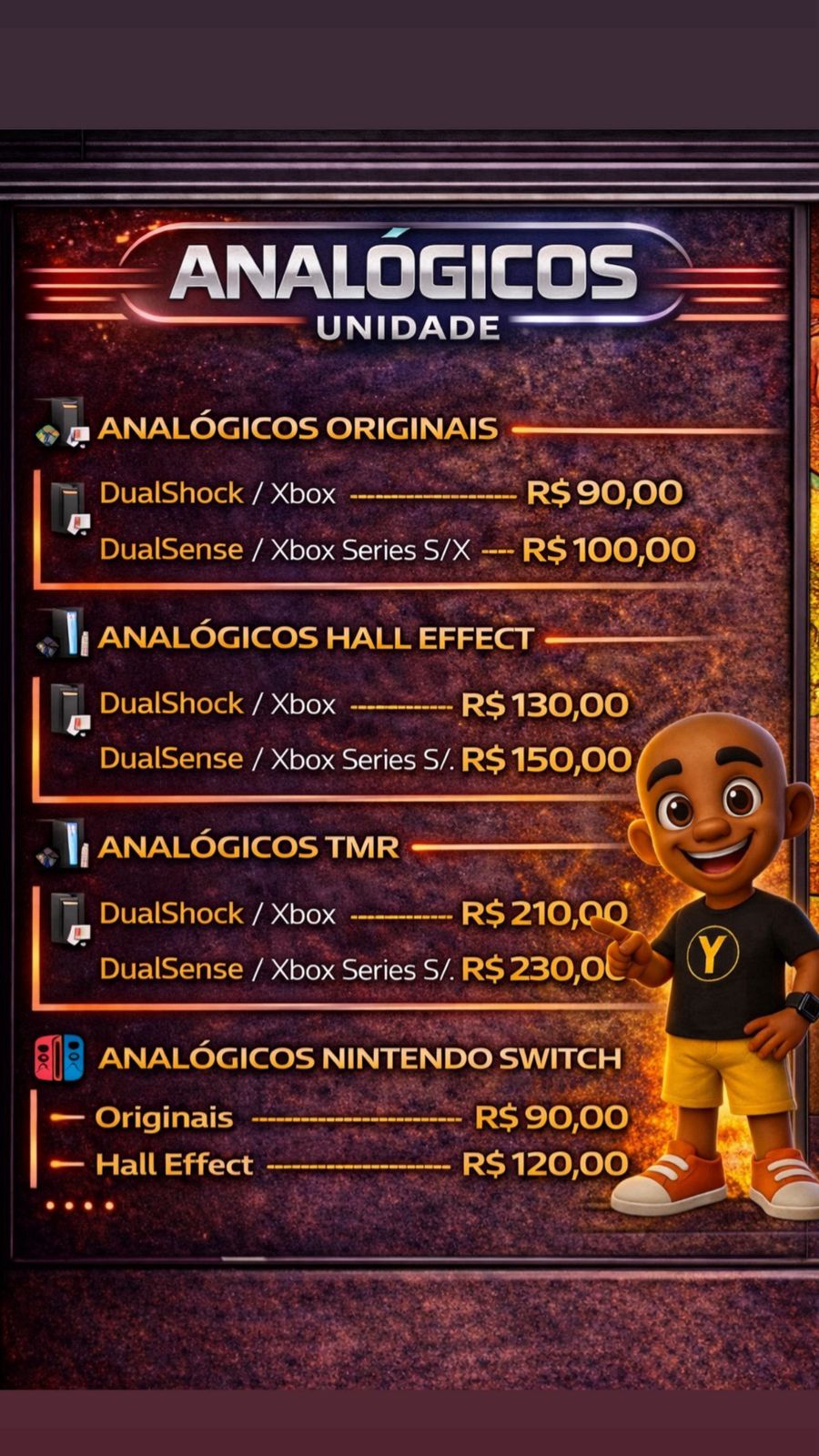 Reparo de Analógicos